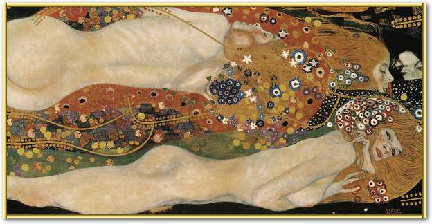 Wasserschlangen II               von Gustav Klimt
