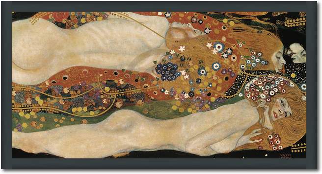 Wasserschlangen II               von Gustav Klimt