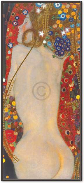 Wasserschlangen IV               von Gustav Klimt