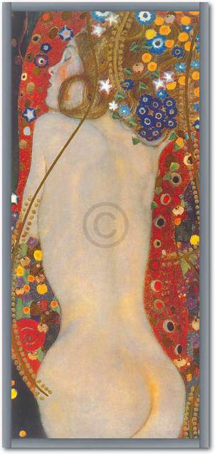 Wasserschlangen IV               von Gustav Klimt
