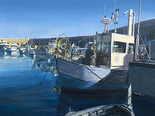 Port des pêcheurs Antibes  von Pascal Pontoire