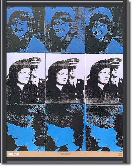 Nine Jackies, 1964 von Andy             Warhol