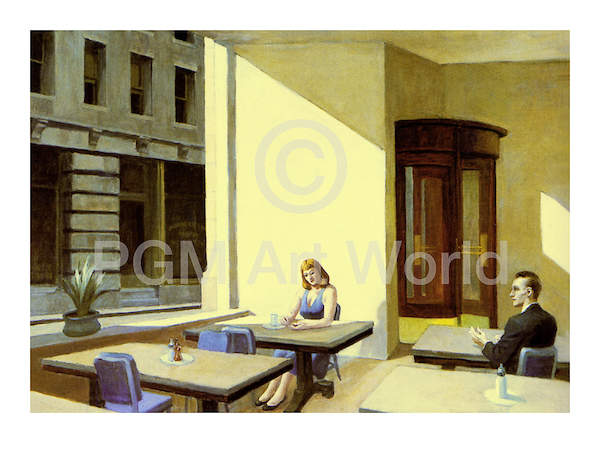Sunlight in a Cafeteria von Edward  Hopper