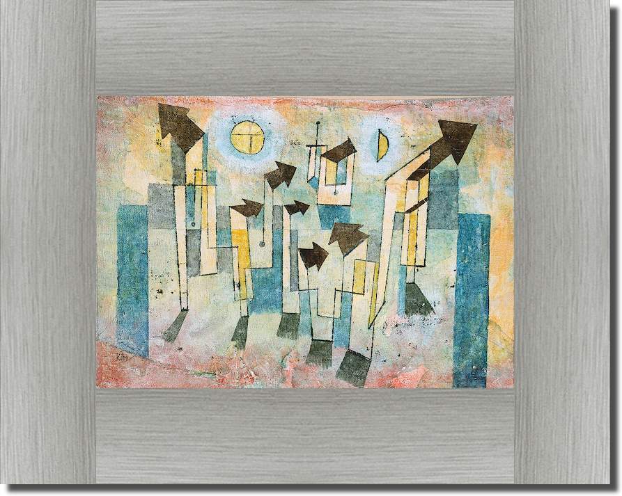 Tempel der Sehnsucht von Paul Klee