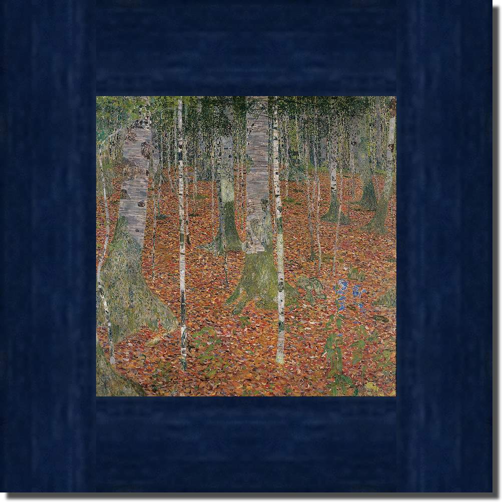 Birkenwald von Gustav Klimt