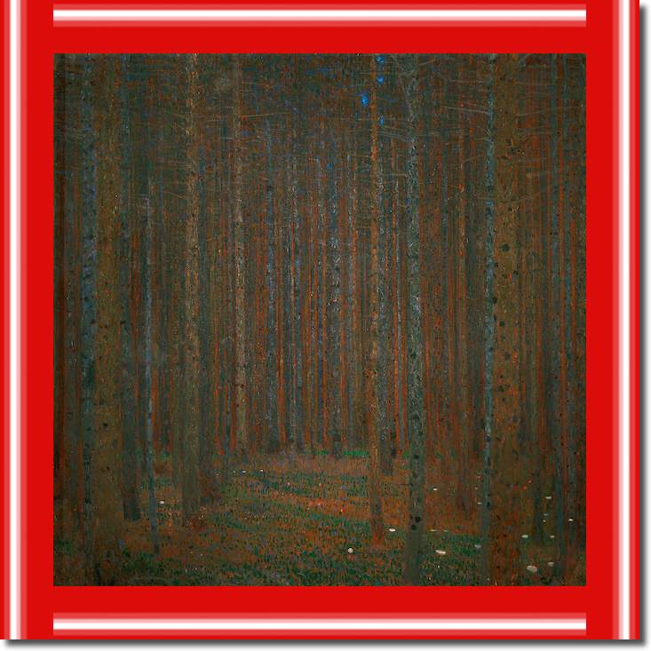 Tannenwald von Gustav Klimt