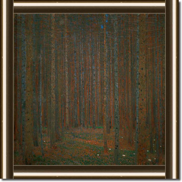 Tannenwald von Gustav Klimt