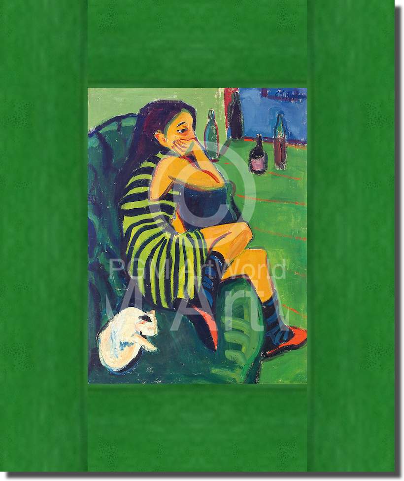 Die Artistin Marcella von Ernst Ludwig Kirchner