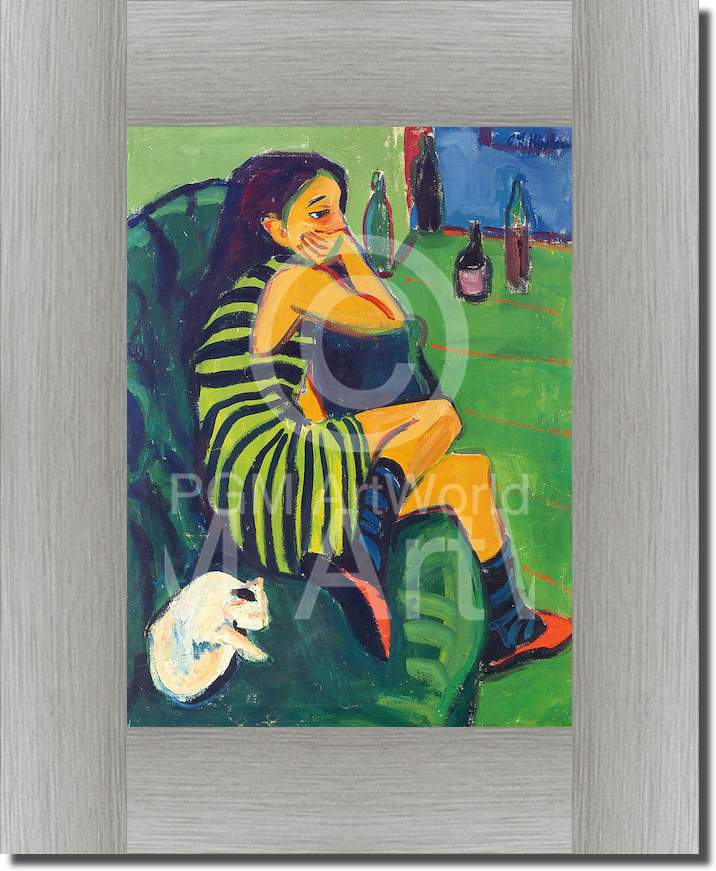 Die Artistin Marcella von Ernst Ludwig Kirchner