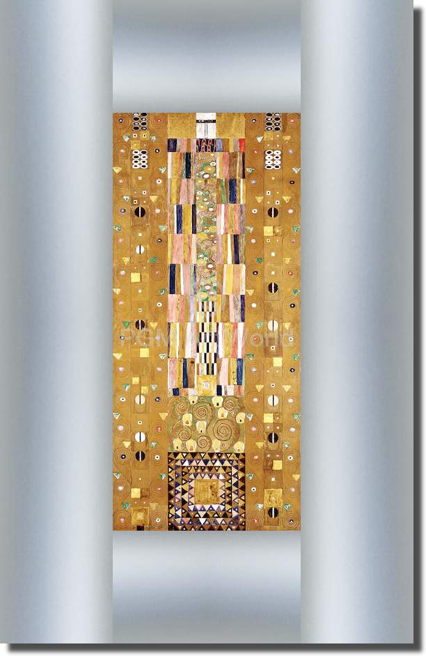 Stocklet Fries Teil 8 (Der Ritter) von Gustav Klimt