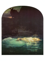 60cm x 80cm The Young Martyr, 1855 von DELAROCHE,HIPPO