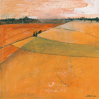 100cm x 100cm Landscape II von Scherk, Gabriele