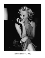 56cm x 71cm Marilyn Monroe, 1952 von BETTMANN