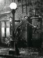 60cm x 80cm Gene Kelly singing in the Rain von LIBY