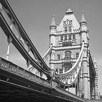100cm x 100cm London Tower Bridge von Butcher, Dave