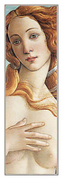 35cm x 100cm Birth of Venus von BOTTICELLI,SAND