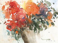 150cm x 112.5cm Blütenpracht von ROMO-Rolf Morschhäuser, 