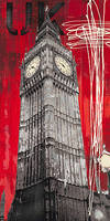50cm x 100cm On British Time von Evangeline Tayler