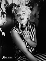 60cm x 80cm Marilyn Monroe, 1954 von BARON