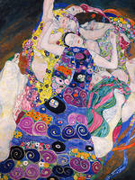 75cm x 100cm Le Vergini von Gustav Klimt