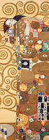 35cm x 100cm L´Abbraccio II von Gustav Klimt