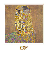 48cm x 58cm Der Kuss von Klimt, Gustav
