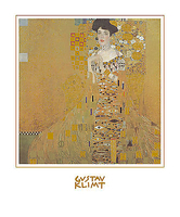 33cm x 40cm Adele Bloch-Bauer I von Klimt, Gustav