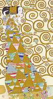 33cm x 61cm Die Erwartung von Klimt, Gustav