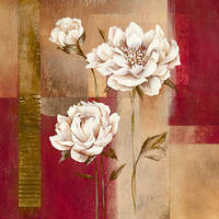 100cm x 100cm Shimmering Blossom von Verbeek & van den Broek
