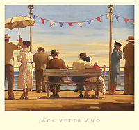 72cm x 67cm The Pier von VETTRIANO,JACK