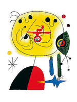 60cm x 80cm And Fix the Hairs of the Star von MIRÓ,JOAN