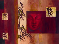 100cm x 75cm Buddha IV von Verbeek & van den Broek