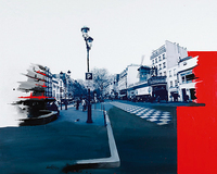 30cm x 24cm Avenue de Pigalle von Arnaud Puig
