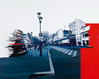 50cm x 40cm Avenue de Pigalle von Arnaud Puig