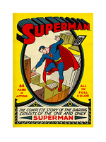 60cm x 80cm Superman (No.1) von TM & DC Comics