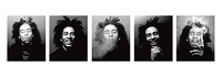 95cm x 33cm Bob Marley von Anonym