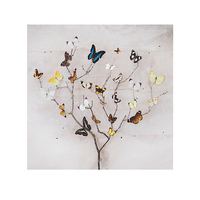 40cm x 40cm Tree of Butterflies von Ian Winstanley