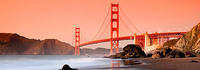 95cm x 33cm Golden Gate Bridge, San Francisco von Can Balcioglu