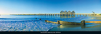 95cm x 33cm Busselton Pier, Australia von PLEAVIN,TONY