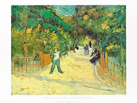 80cm x 60cm Giardini publici                 von Vincent Van Gogh