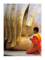 60cm x 80cm The Hand of Buddha               von Hugh Sitton