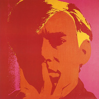 66cm x 66cm Self-Portrait, 1966              von Andy Warhol