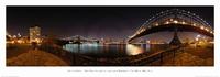 95cm x 33cm New York Skyline at Night        von Patrick Grube