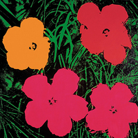 60cm x 60cm Flowers C. 1964                  von Andy Warhol