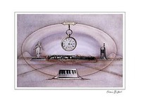 70cm x 50cm Flauto e Pianoforte              von Armin Birkel