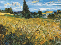 80cm x 60cm Campo di grano                   von Vincent Van Gogh