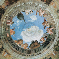 95cm x 95cm Camera degli sposi               von Andrea Mantegna
