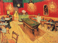 80cm x 60cm Caffe di notte                   von Vincent Van Gogh