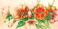 138cm x 69cm Brilliant Blossoms               von Elisabeth Krobs