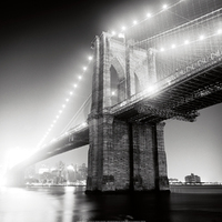 68cm x 68cm Brooklyn Bridge                  von Adam Garelick